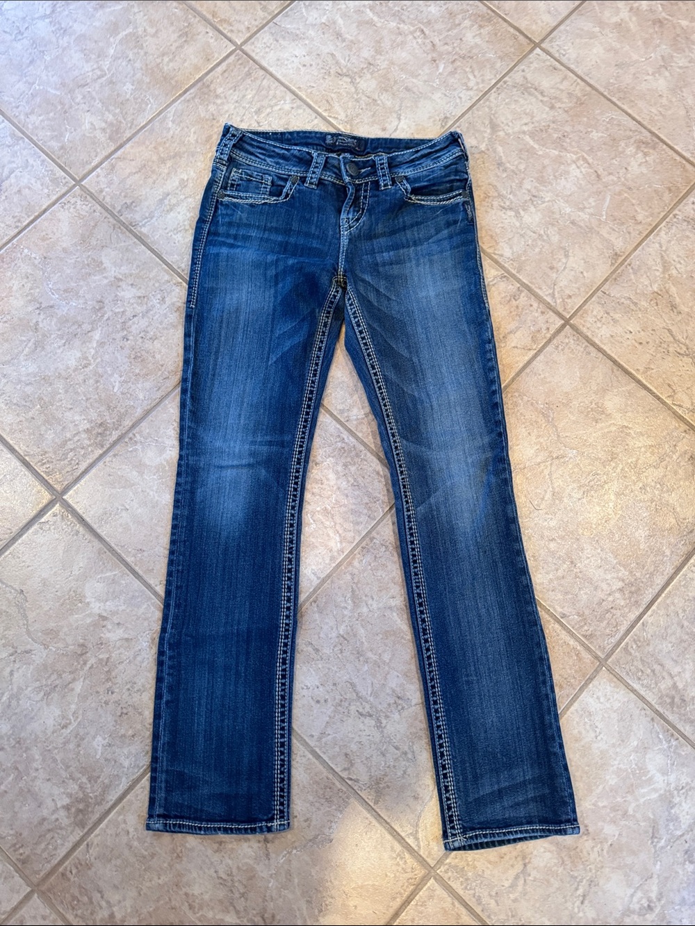 Silver Jeans Women's Dark Wash Bootcut Jeans